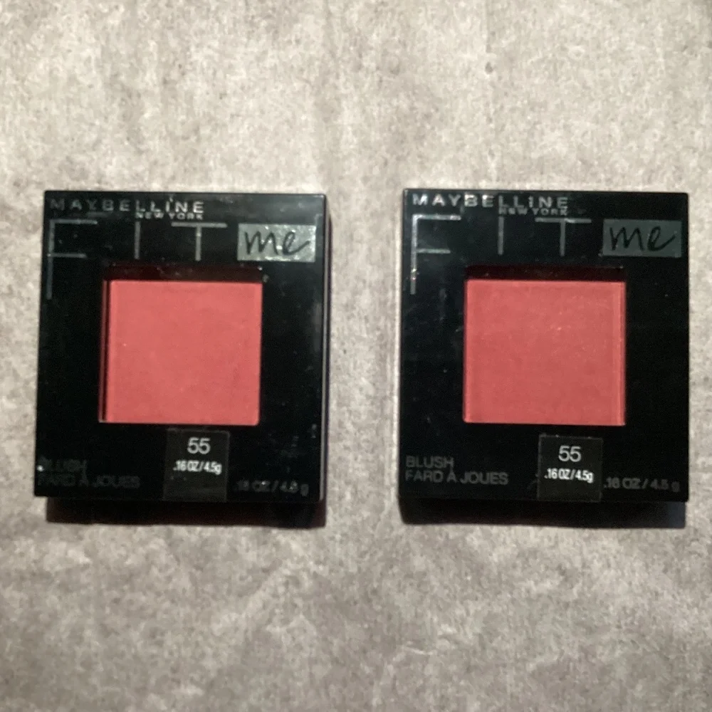 Maybelline Fit Me Blush 55 Berry Bundle New